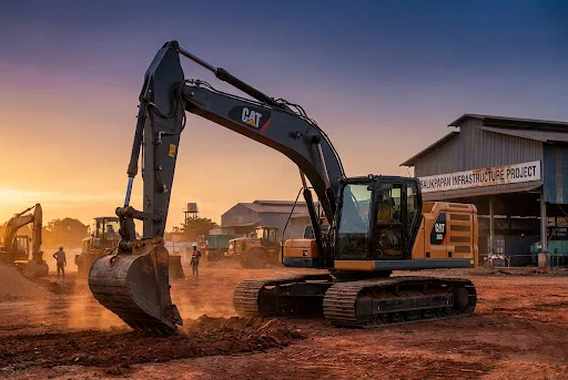 Excavator Proyek IKN